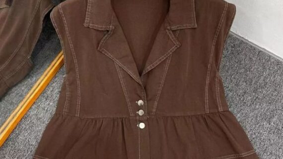 86 VEST COKLAT