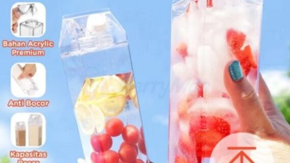 64 BOTOL MINUM KOTAK