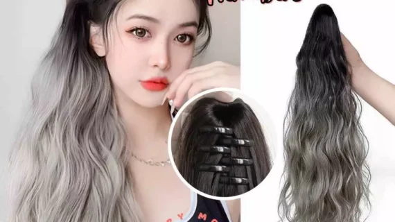 258 clip ponytail