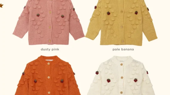 365 Cardigan kidut
